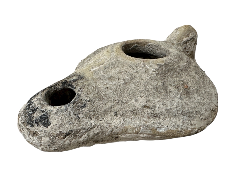 Just Added - Antique Small Roman Oil Lamp