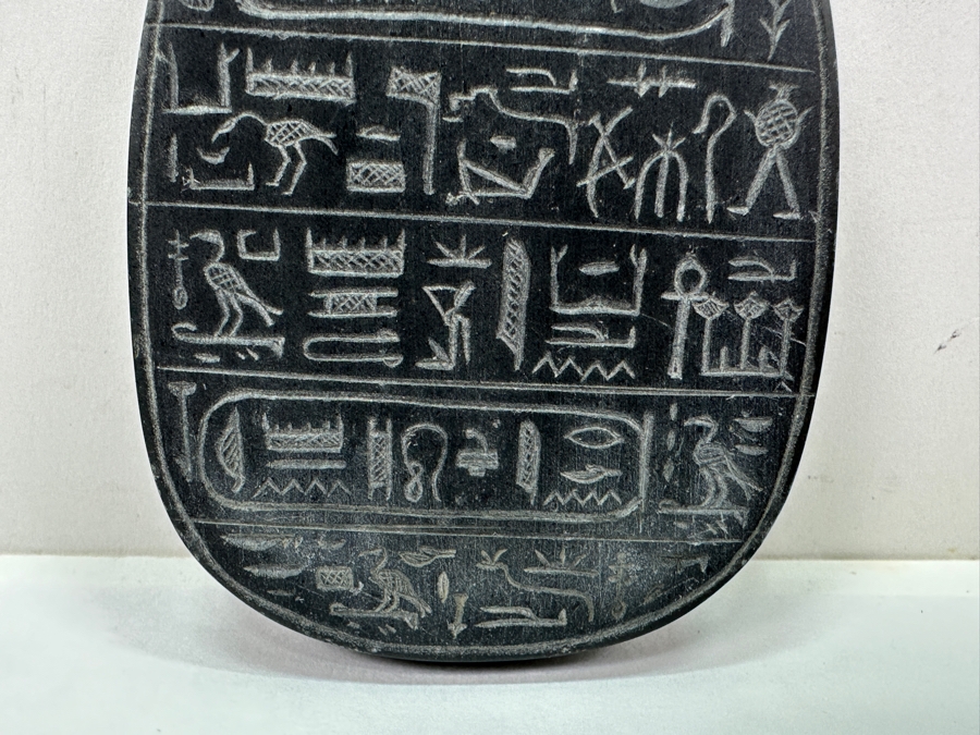 Just Added - Vintage Hand Carved Stone Scarab Beetle [Photo 10]