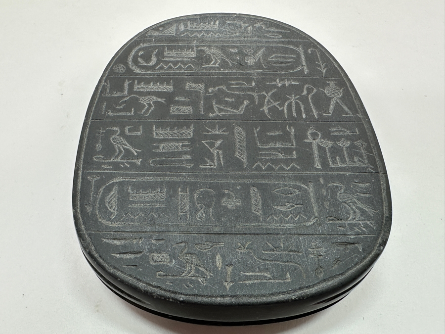 Just Added - Vintage Hand Carved Stone Scarab Beetle [Photo 8]