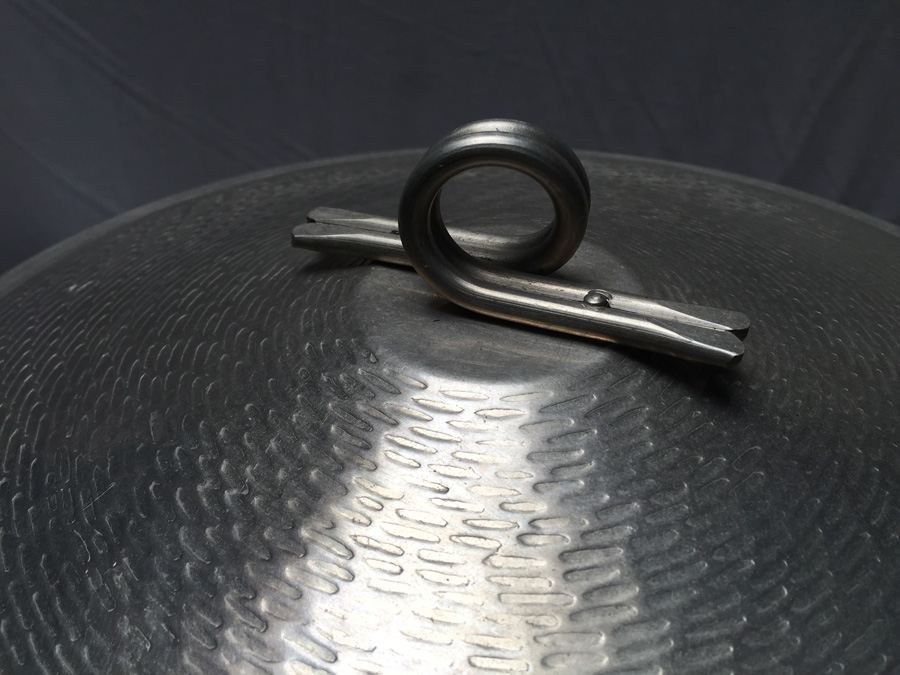 Hammered Aluminum Ice Bucket - Made in Italy [Photo 2]