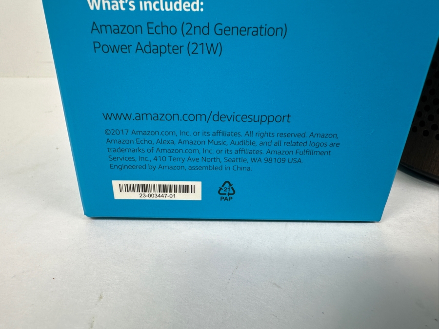 Just Added - Amazon Echo 2nd Gen [Photo 4]