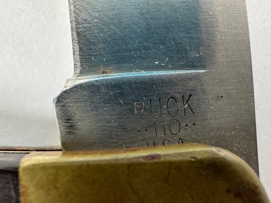 Just Added - Vintage Buck 110 Pocket Knife 8.5L [Photo 2]