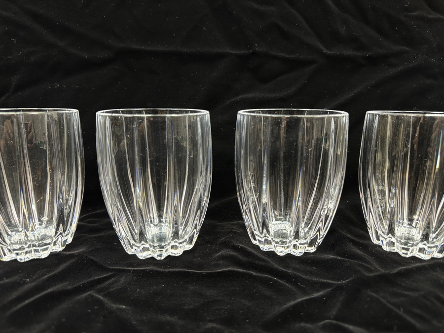 Set of (4) Waterford Marquis Double Old Fashioned Glasses 4.25'H [Photo 2]