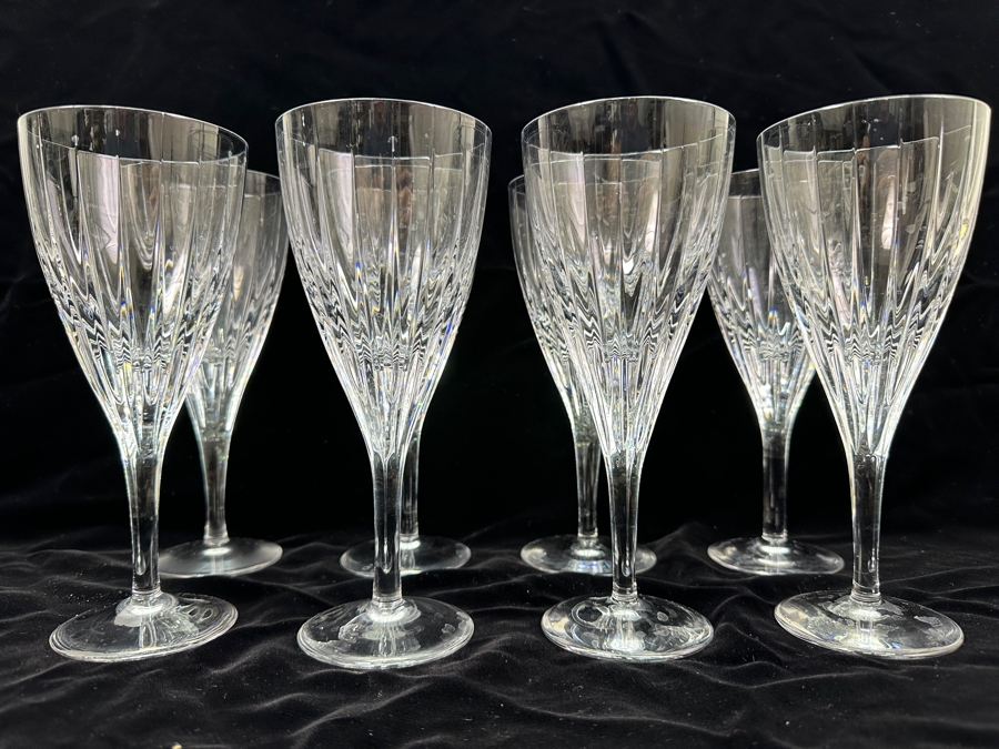 Atlantis Crystal Fantasy Cut Water Glasses 8'H [Photo 4]