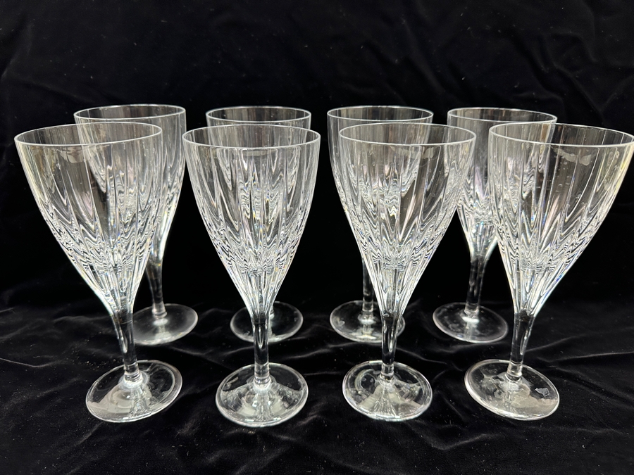Atlantis Crystal Fantasy Cut Water Glasses 8'H [Photo 2]