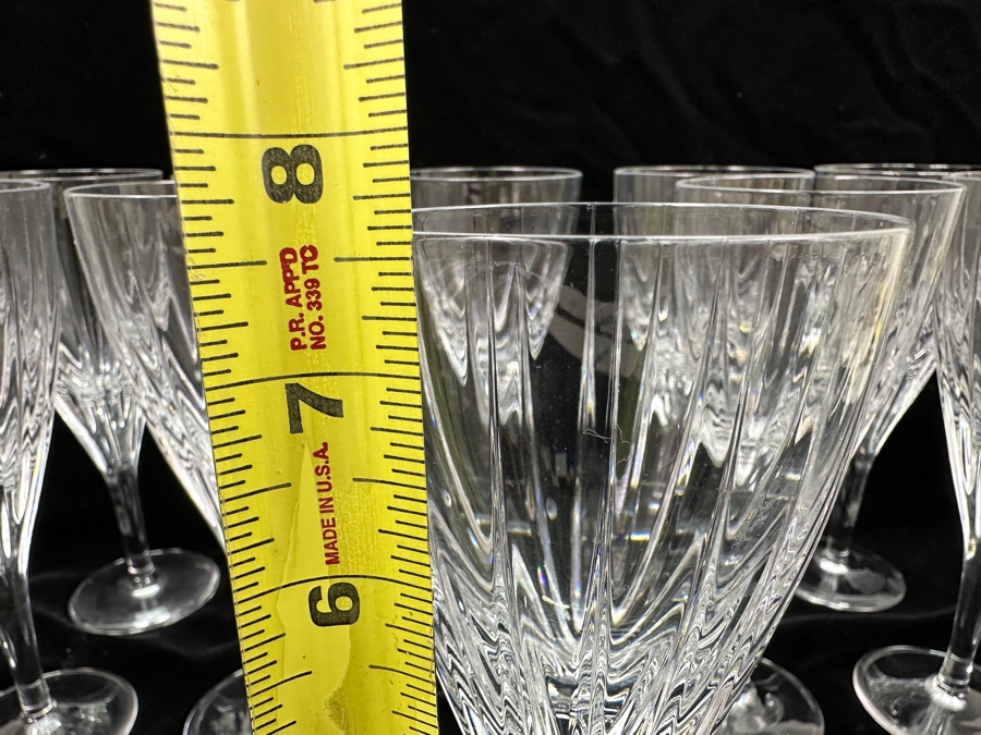 Atlantis Crystal Fantasy Cut Wine Glasses 7.75'H [Photo 7]