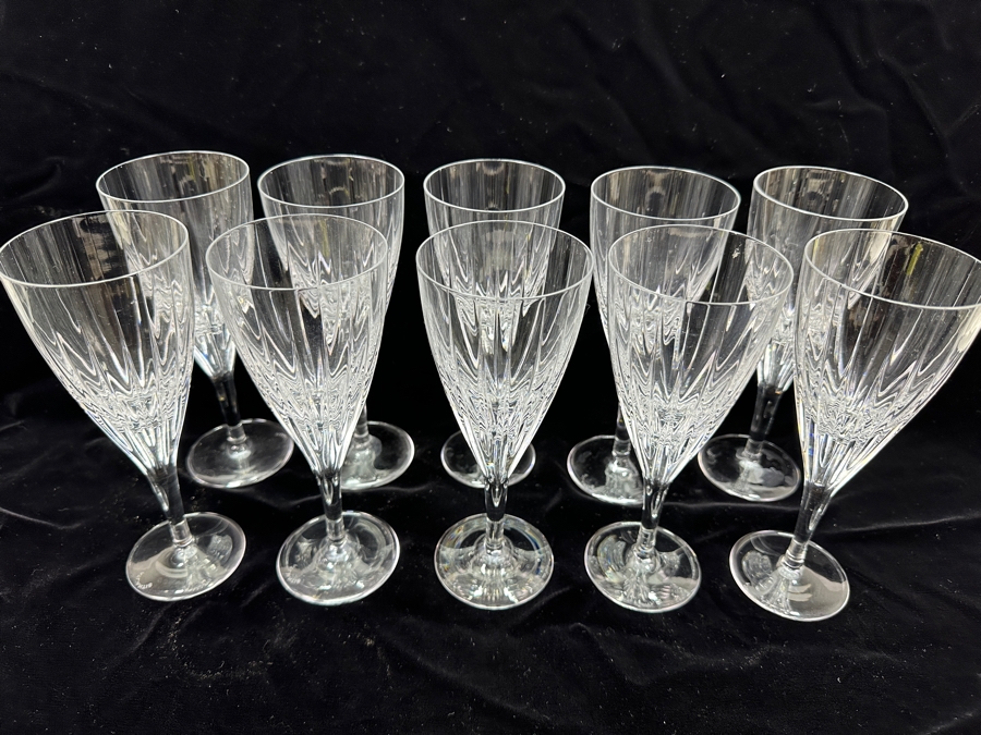 Atlantis Crystal Fantasy Cut Wine Glasses 7.75'H [Photo 5]