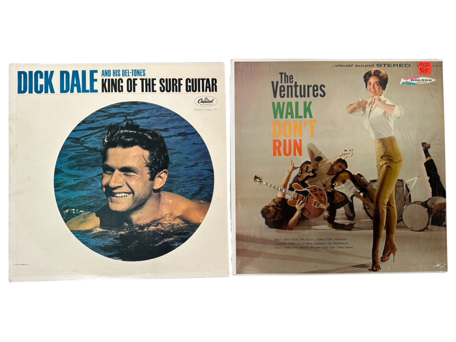 Dick Dale King Of The Surf Guitar And The Ventures Don't Run Vinyl Records