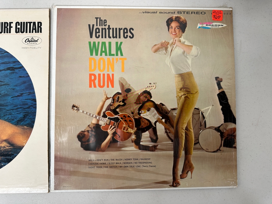 Dick Dale King Of The Surf Guitar And The Ventures Don't Run Vinyl Records [Photo 3]