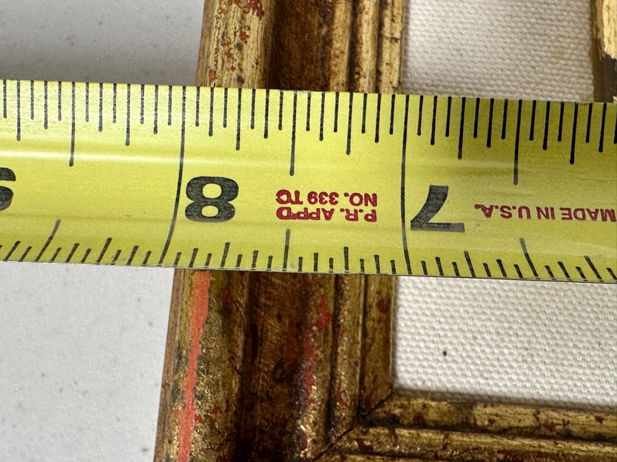 Just Added - Original Hand Painted Indian Miniature Painting 3 X 6.5 Framed 7 X 11 [Photo 9]