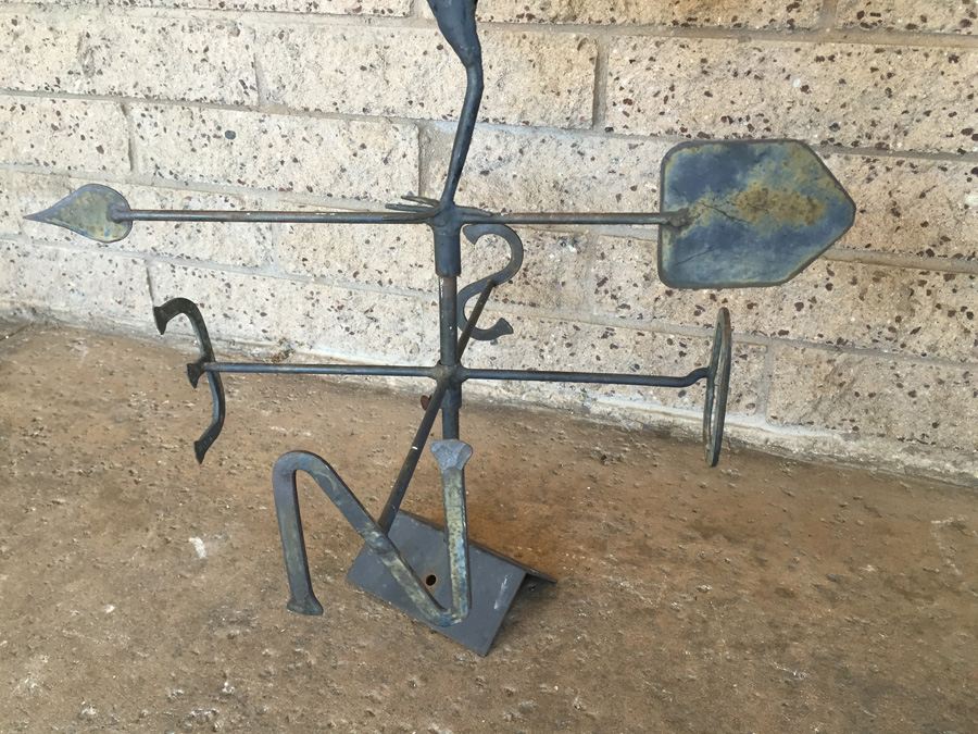 Hand Crafted by Canadian Artist - Metal Rooster Weather Vane - One Of A Kind [Photo 13]