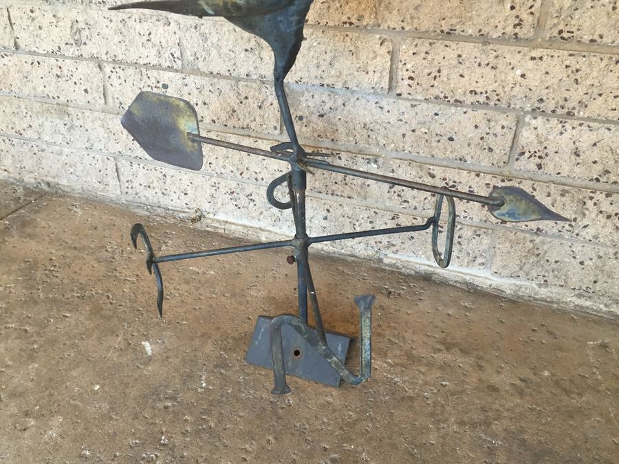 Hand Crafted by Canadian Artist - Metal Rooster Weather Vane - One Of A Kind [Photo 9]