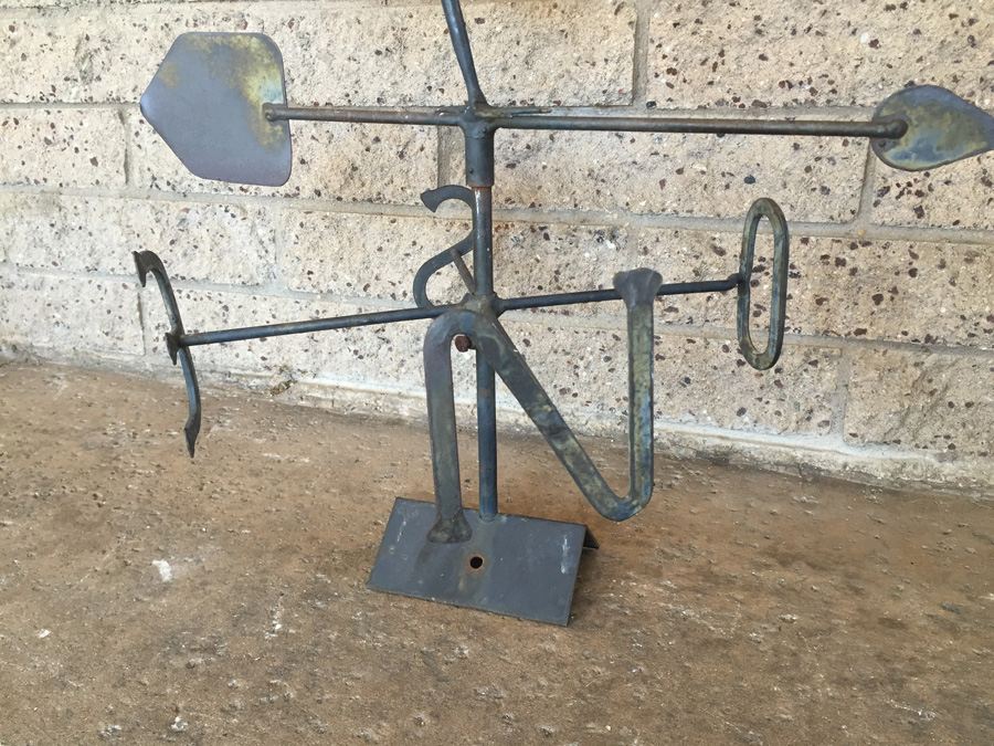 Hand Crafted by Canadian Artist - Metal Rooster Weather Vane - One Of A Kind [Photo 3]