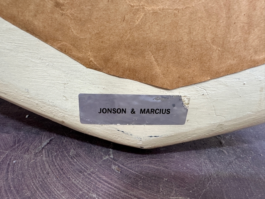 Just Added - Vintage Gene Jonson and Robert Marcius Designer Wall Mirror 34W X 44.5H [Photo 8]