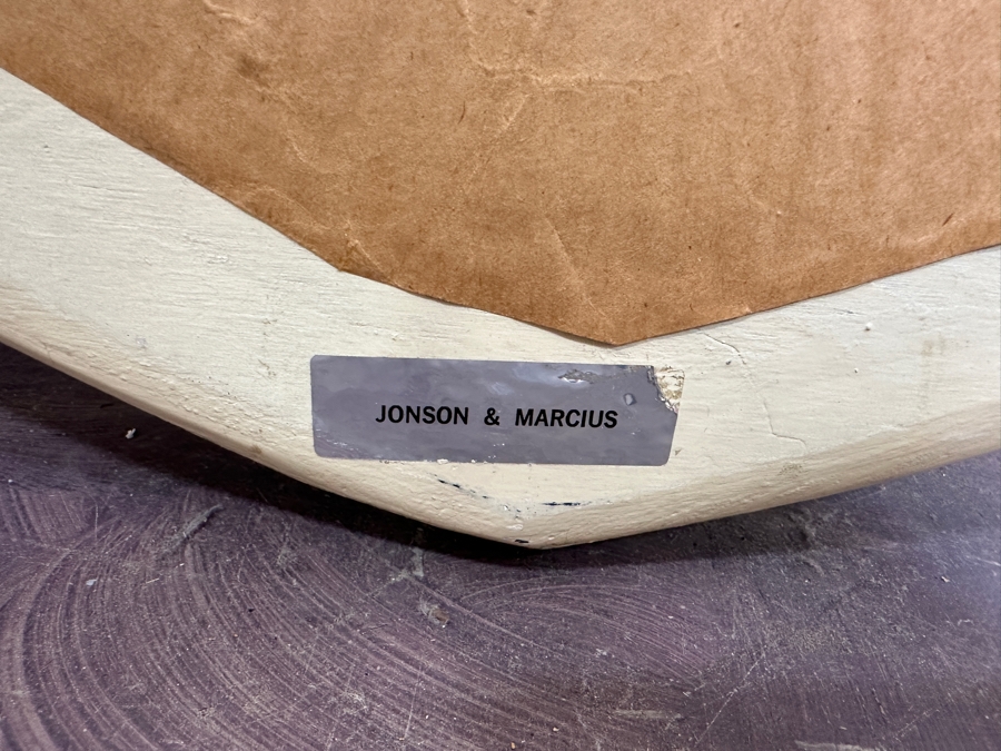 Just Added - Vintage Gene Jonson and Robert Marcius Designer Wall Mirror 34W X 44.5H [Photo 7]