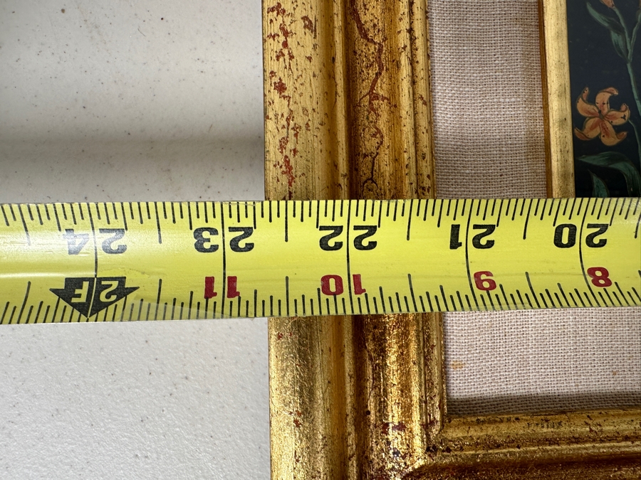 Just Added - Original Hand Painted Indian Painting 16 X 20 Framed 22.5 X 26.5 [Photo 13]