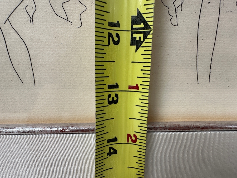 Just Added - Henri Matisse (1869-1954, French) Etching On Paper Titled 'La Cite-Notre Dame' From 1937 10.5 X 13.5 Framed 21.5 X 25 [Photo 10]