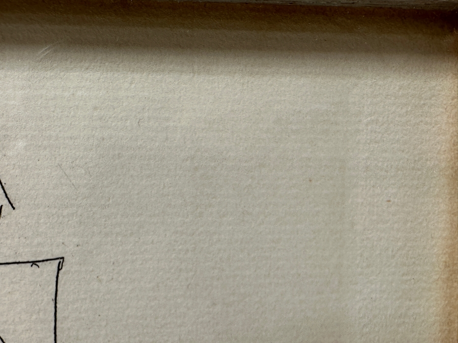 Just Added - Henri Matisse (1869-1954, French) Etching On Paper Titled 'La Cite-Notre Dame' From 1937 10.5 X 13.5 Framed 21.5 X 25 [Photo 7]