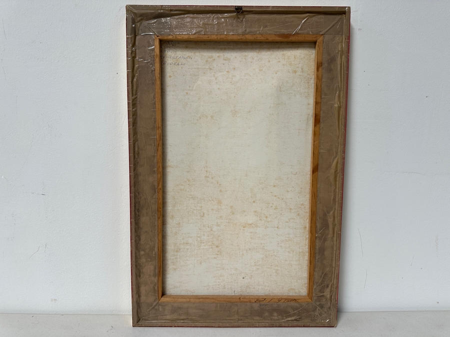 Just Added - Repun Penestanan Original Balinese Painting On Canvas 15 X 23 [Photo 8]