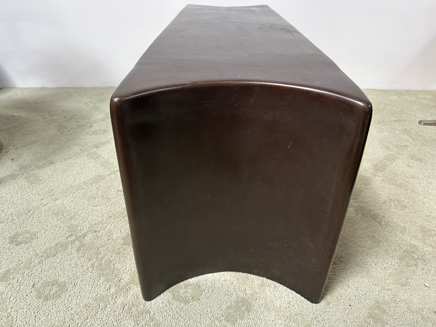 Solid Brass / Copper Metal Modernist Bench Very Heavy 48W X 15D X 18H Retails $4,200 [Photo 8]