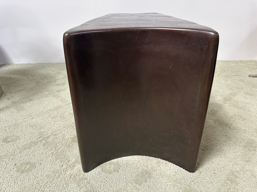 Solid Brass / Copper Metal Modernist Bench Very Heavy 48W X 15D X 18H Retails $4,200 [Photo 9]