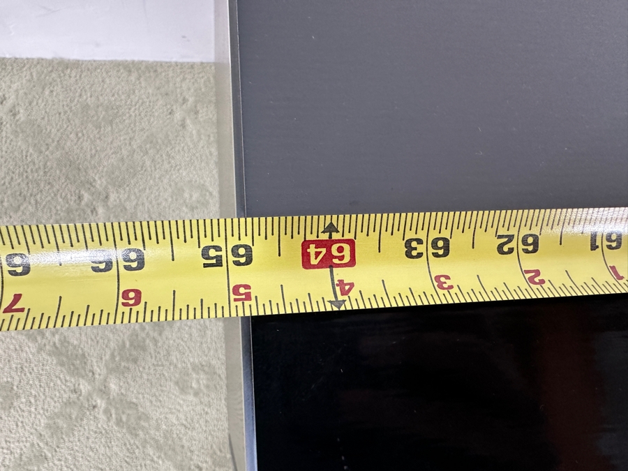 Black Entertainment Credenza AV Cabinet By Salamander Design 64W X 21D X 25.5H Retails $5,000 [Photo 10]