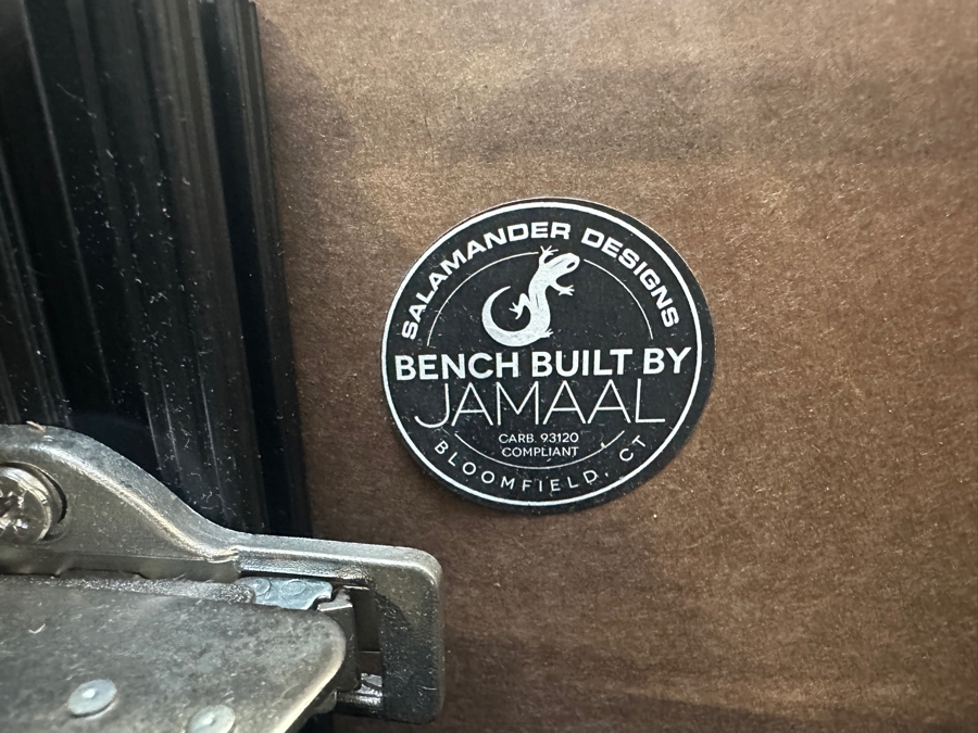 Black Entertainment Credenza AV Cabinet By Salamander Design 64W X 21D X 25.5H Retails $5,000 [Photo 2]