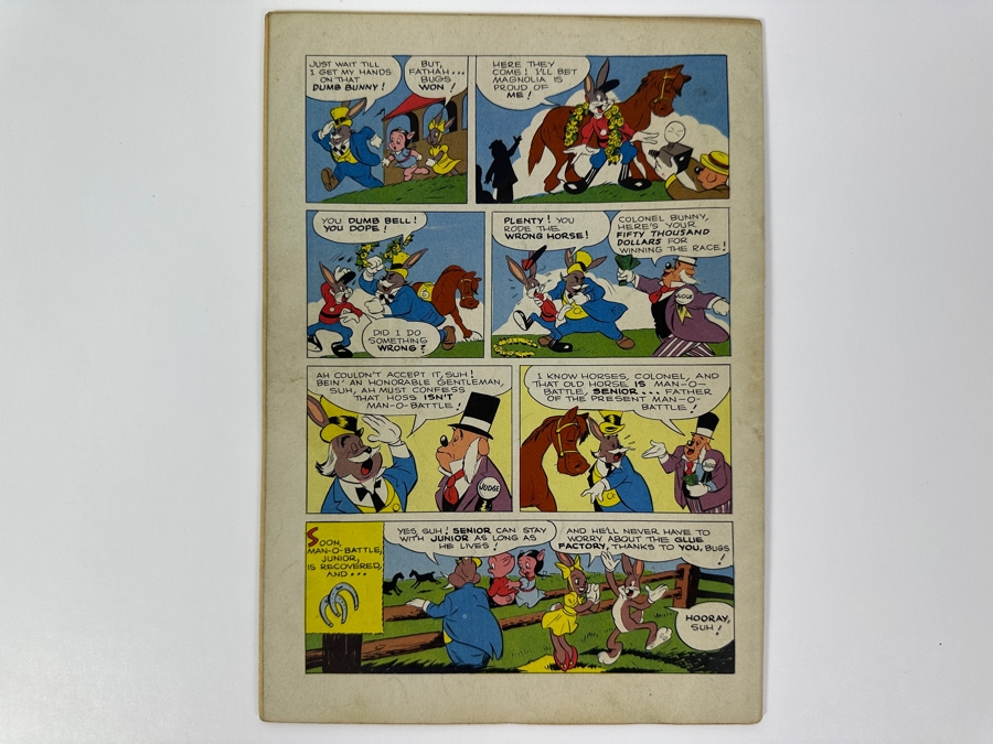 1947 Bugs Bunny And The Haunted Mountains 10 Cent Dell Comic Book No. 142 Bagged [Photo 2]