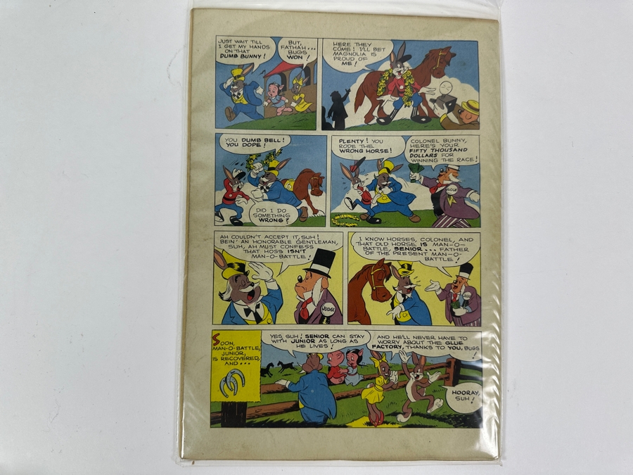 1947 Bugs Bunny And The Haunted Mountains 10 Cent Dell Comic Book No. 142 Bagged [Photo 4]