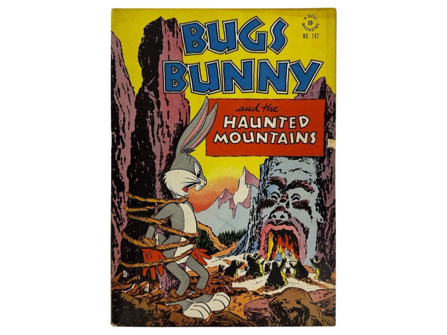 1947 Bugs Bunny And The Haunted Mountains 10 Cent Dell Comic Book No. 142 Bagged