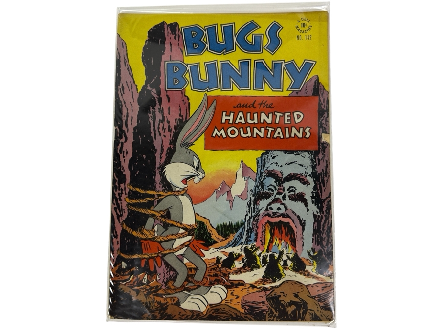 1947 Bugs Bunny And The Haunted Mountains 10 Cent Dell Comic Book No. 142 Bagged [Photo 3]
