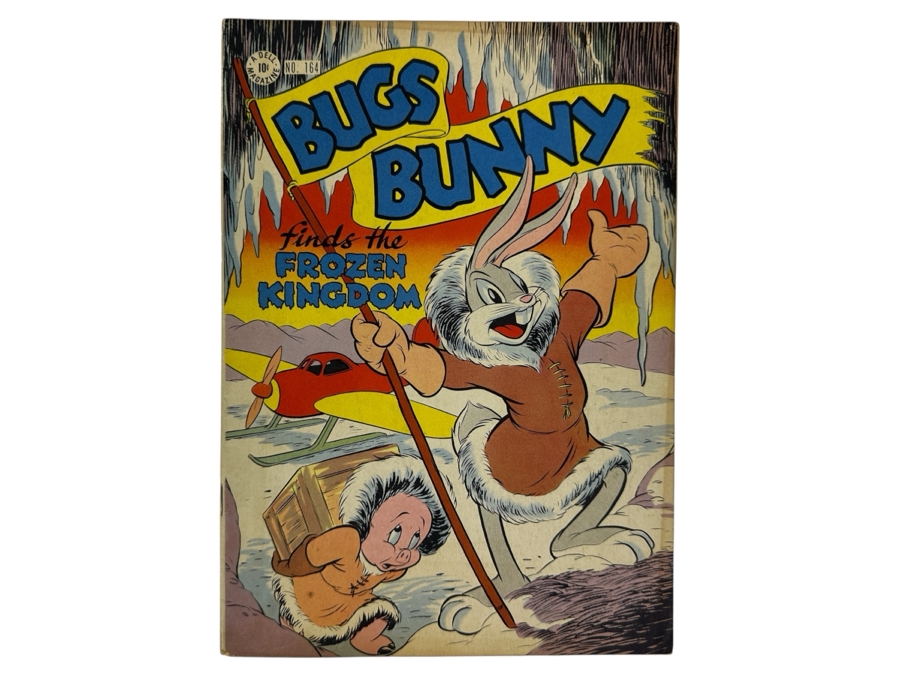 1947 Bugs Bunny Finds The Frozen Kingdom 10 Cent Dell Comic Book No. 164 Bagged