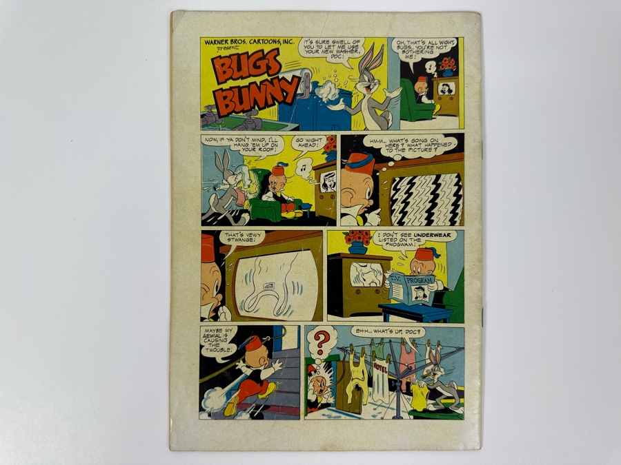1942 Bugs Bunny 'Hot-Rod Hare' 10 Cent Dell Comic Book No. 355 Bagged [Photo 2]