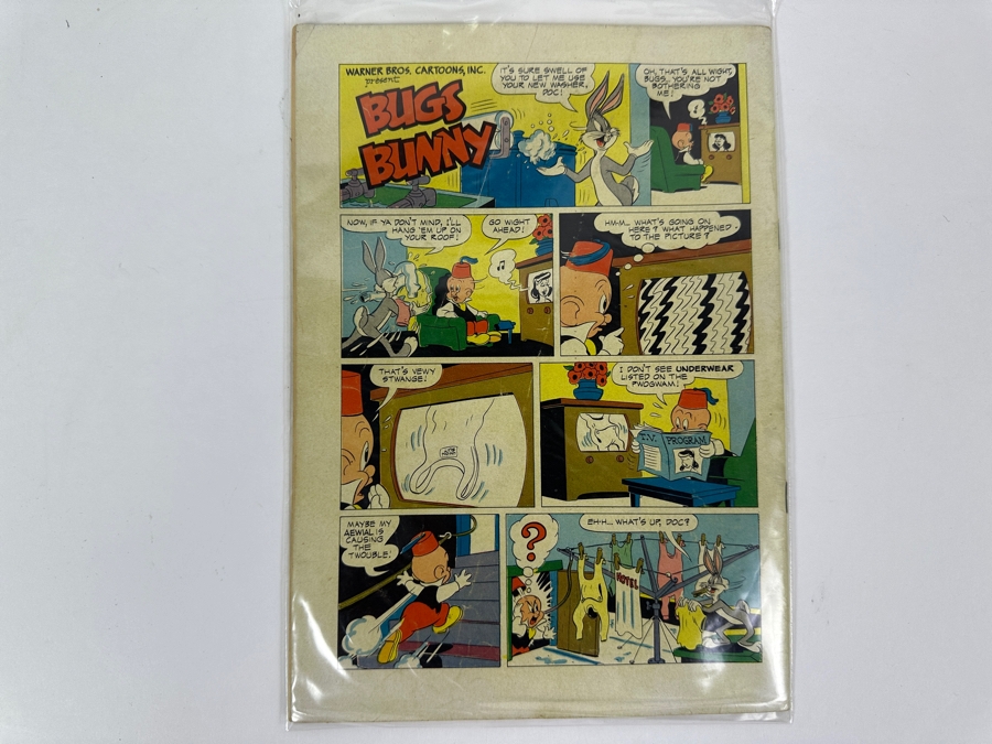 1942 Bugs Bunny 'Hot-Rod Hare' 10 Cent Dell Comic Book No. 355 Bagged [Photo 5]