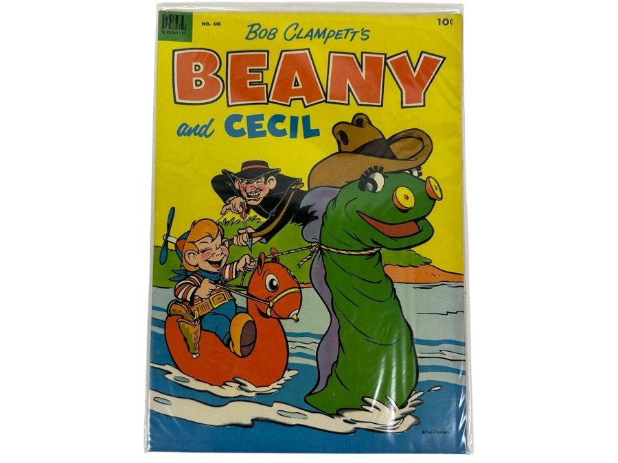 1952 Beany And Cecil 10 Cent Dell Comic Book No. 448 Bagged [Photo 3]