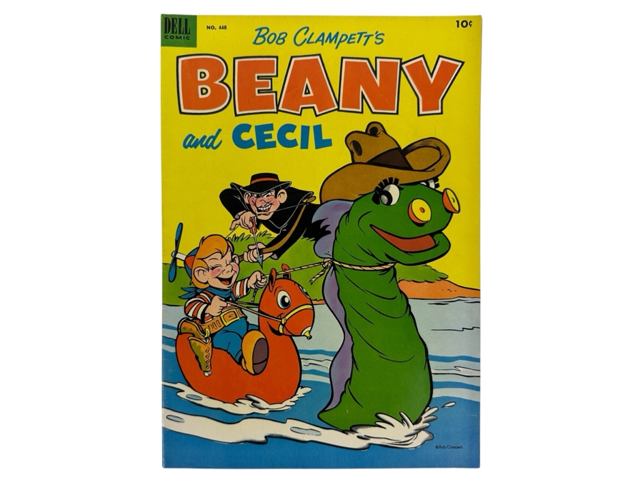 1952 Beany And Cecil 10 Cent Dell Comic Book No. 448 Bagged