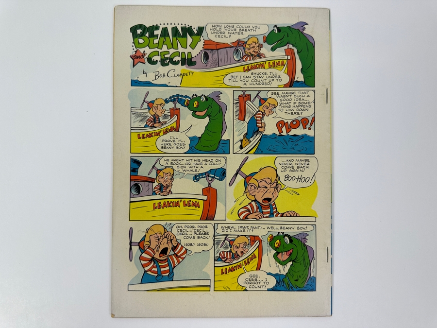 1952 Beany And Cecil 10 Cent Dell Comic Book No. 448 Bagged [Photo 2]