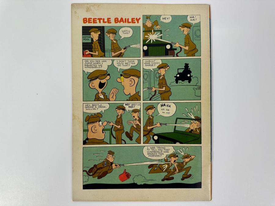 1953 Dell Comics Four Color #521 Beetle Bailey 10 Cent Dell Comic Book Bagged [Photo 2]
