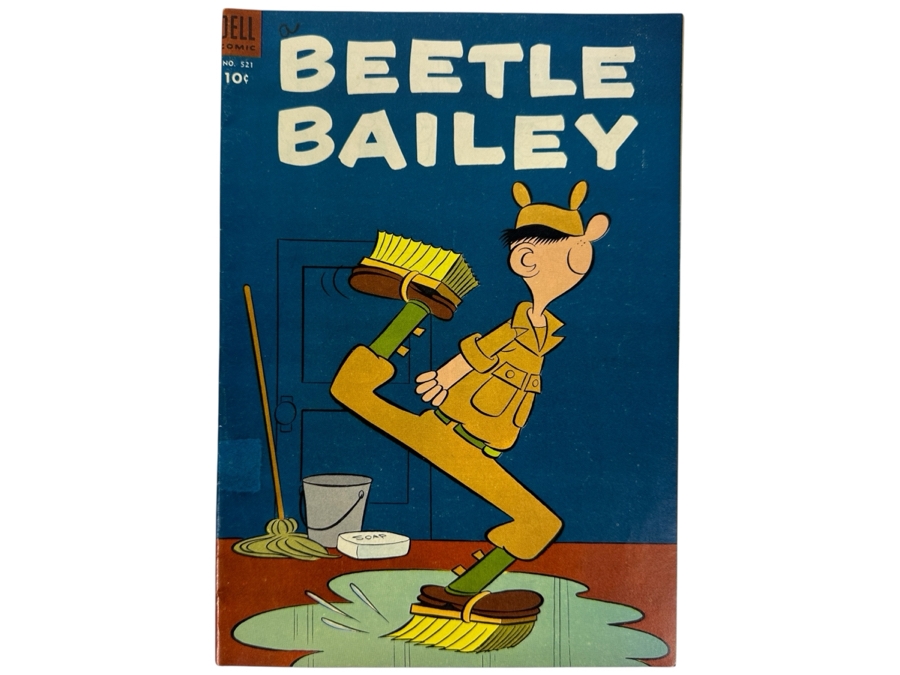 1953 Dell Comics Four Color #521 Beetle Bailey 10 Cent Dell Comic Book Bagged