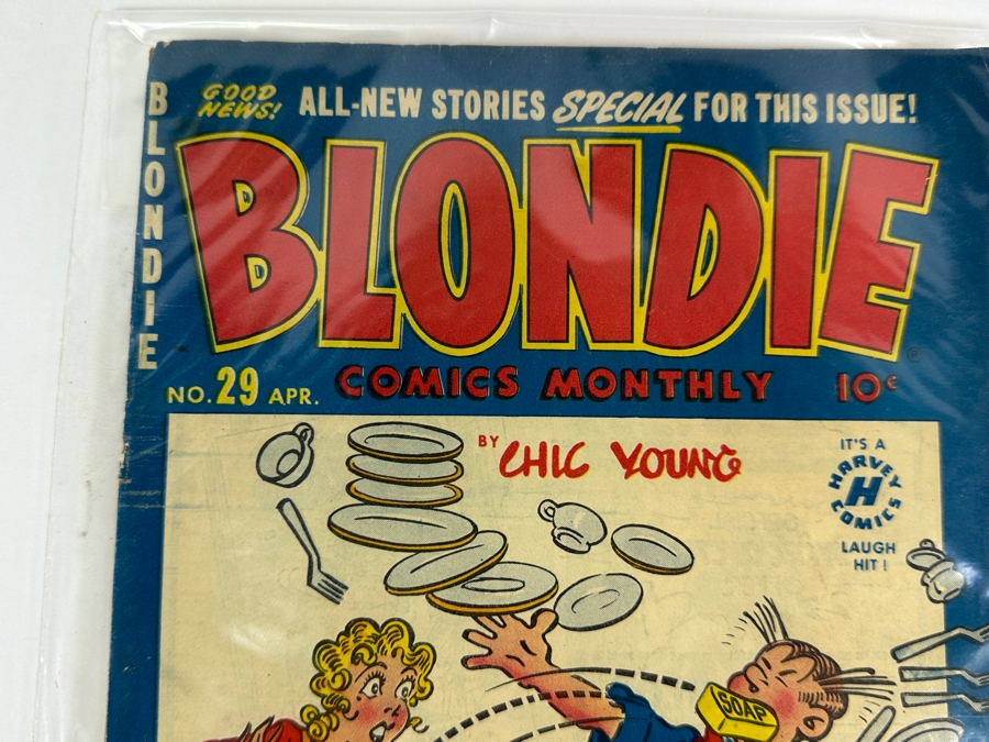 1950 Blondie 10 Cent Harvey Comics Comic Book No. 29 Bagged [Photo 4]