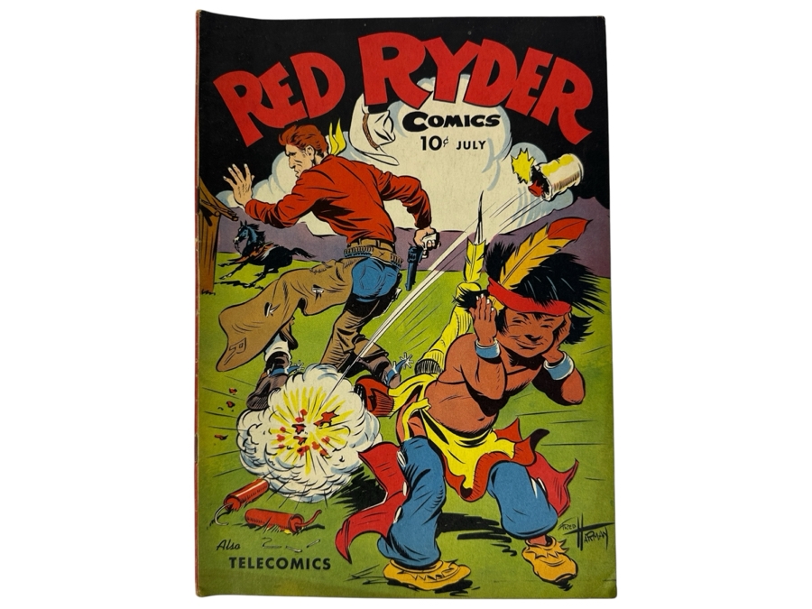 Just Added - Red Ryder Comics #36 Vintage 1946 10 Cent Comic Book