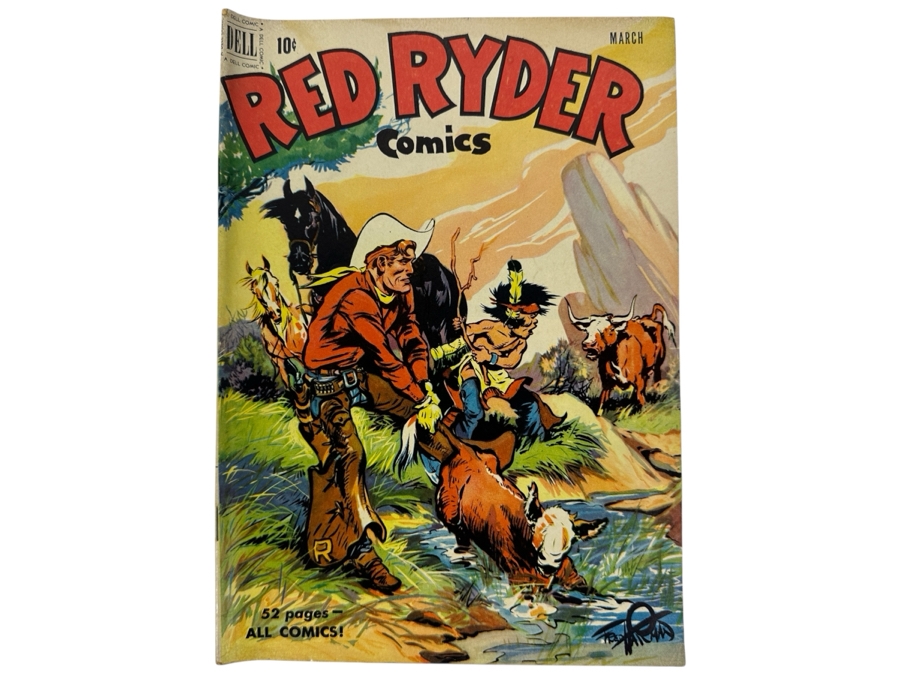Just Added - Red Ryder Comics #92 Vintage 1951 10 Cent Comic Book