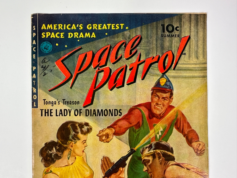 Just Added - Space Patrol #1 - Ziff-Davis Summer Vintage 1952 10 Cent Comic Book [Photo 2]