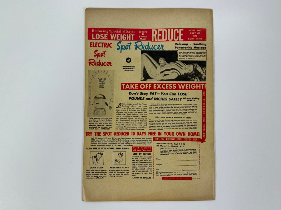 Just Added - Sports Action #13 Atlas/Marvel Comics Vintage 1952 10 Cent Comic Book [Photo 4]