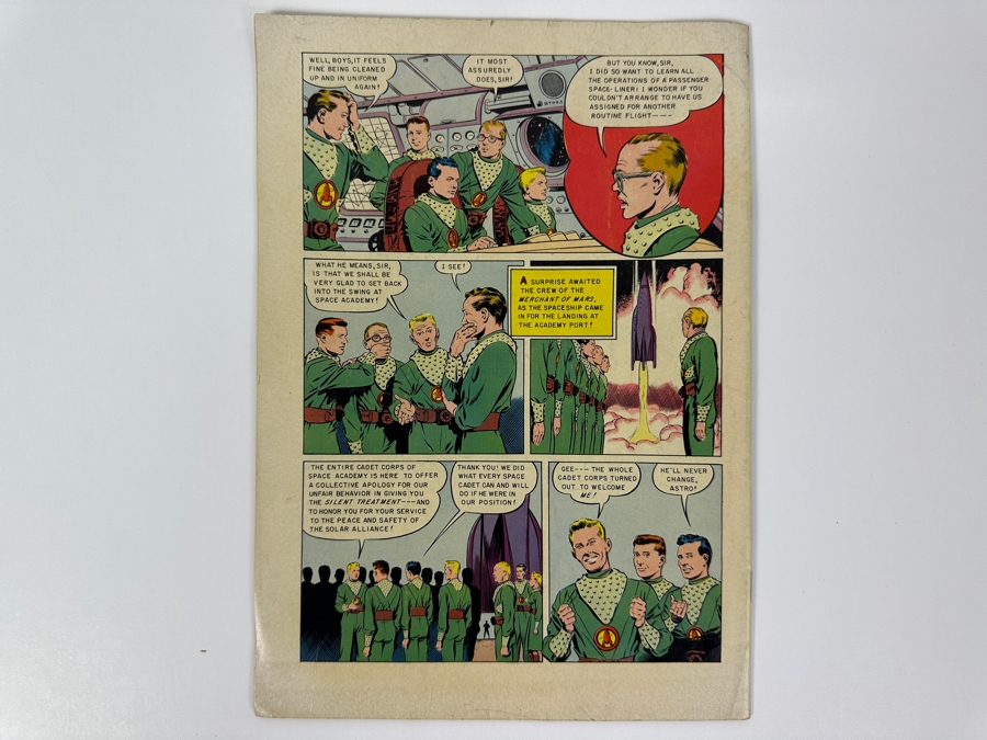 Just Added - Tom Corbett Space Cadet #400 Dell Comic Book Vintage 1952 10 Cent Comic Book [Photo 5]