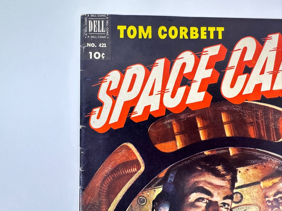 Just Added - Tom Corbett Space Cadet #421 Dell Comic Book Vintage 1952 10 Cent Comic Book [Photo 4]