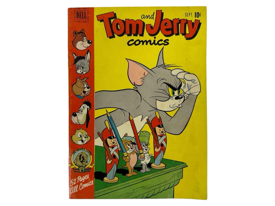 Just Added - Tom And Jerry Comics #81 Dell Comic Book Vintage 1951 10 Cent Comic Book