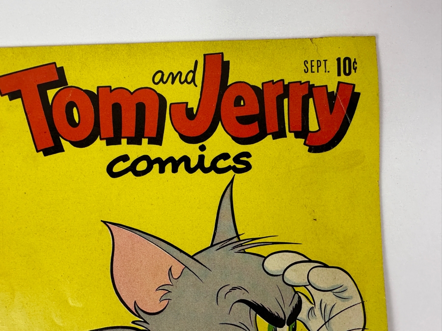 Just Added - Tom And Jerry Comics #81 Dell Comic Book Vintage 1951 10 Cent Comic Book [Photo 2]