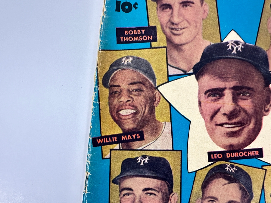 Just Added - Thrilling True Story Of The Baseball Giants Comic Book Vintage 1952 10 Cent Comic Book [Photo 3]