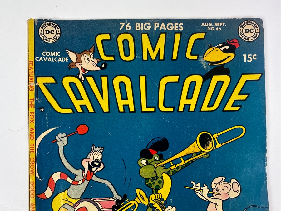Just Added - Comic Cavalcade #46 DC Comics Comic Book Vintage 1951 10 Cent Comic Book [Photo 2]